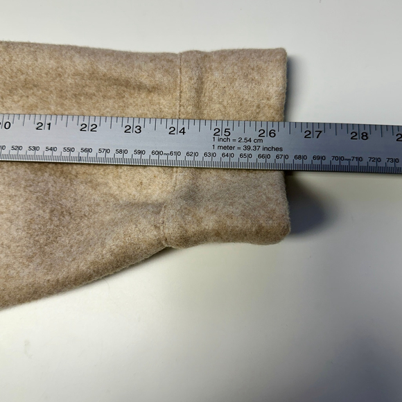 BANANA REPUBLIC Beige Longsleeve Shaket, Petite Large - Picture 8 of 9